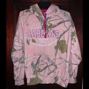 Cabelas Girls Hooded Sweatshirt